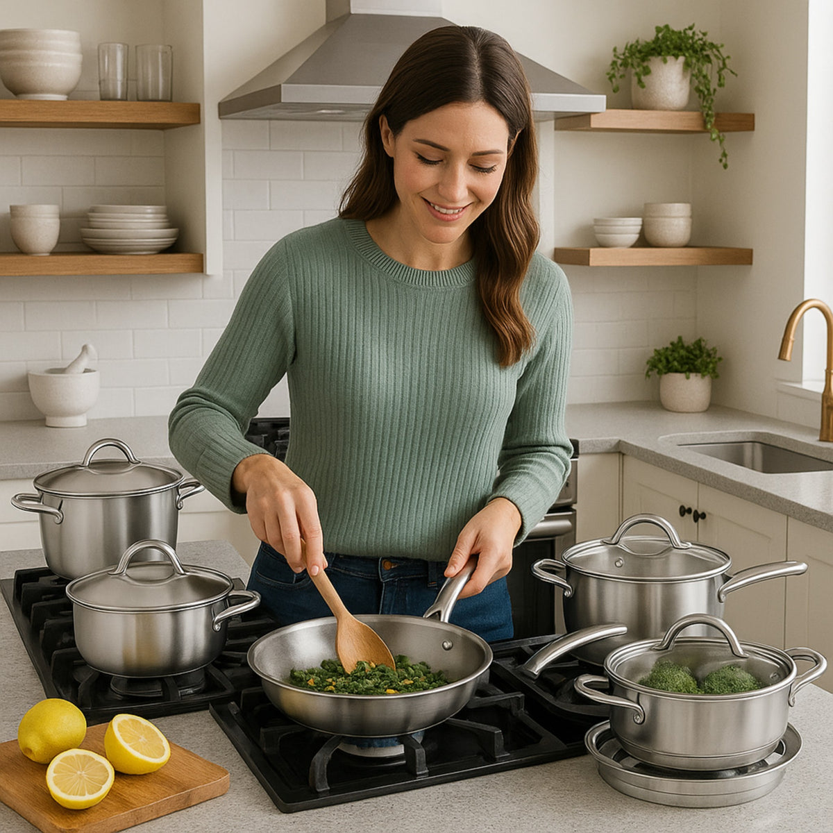 BATERIA DE COCINA 11 PZ ALLEGRA