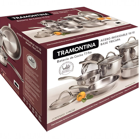 BATERIA DE COCINA 11 PZ ALLEGRA