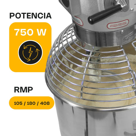 BATIDORA PLANETARIA 26.5 LT 1,100 W
