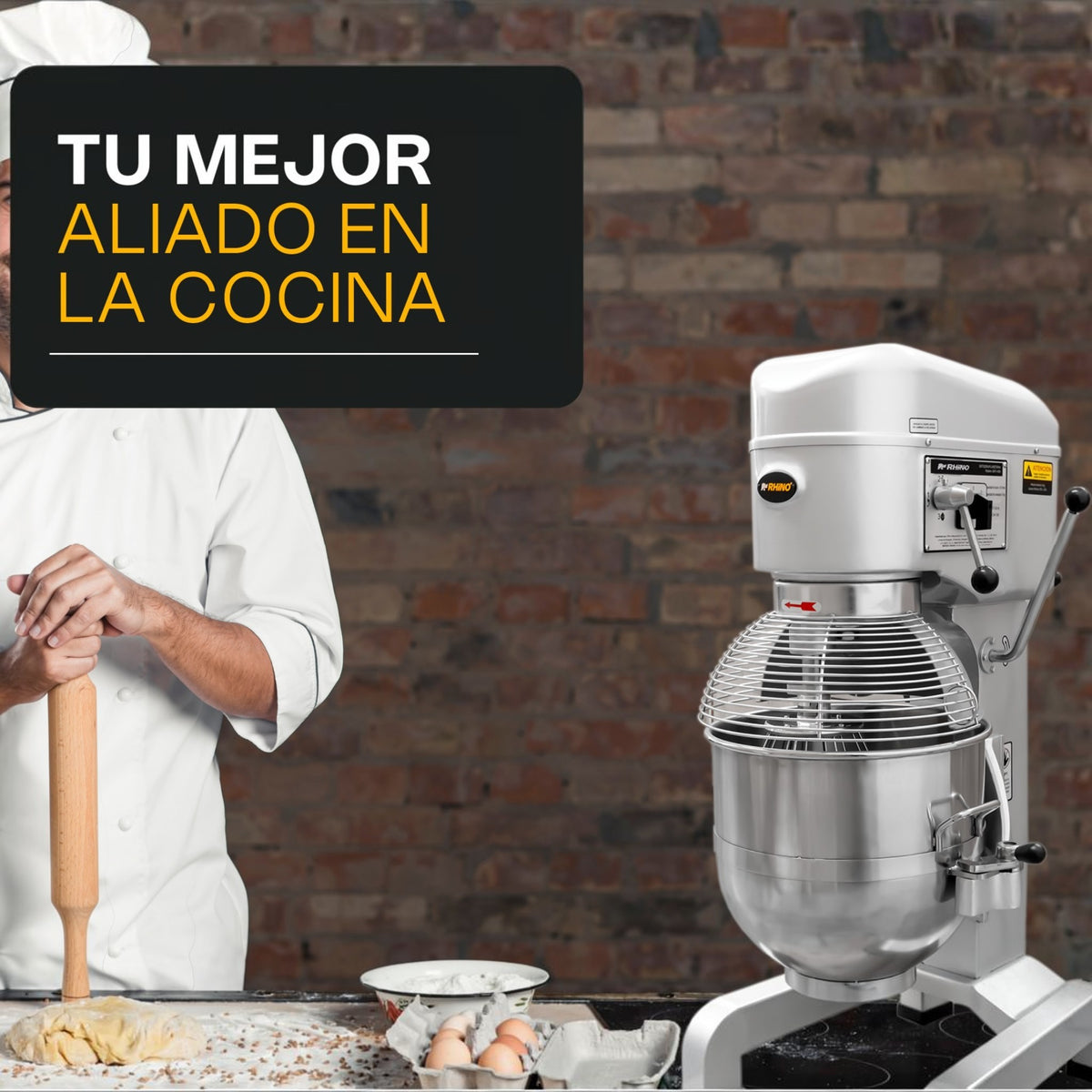 BATIDORA PLANETARIA 40 LT 1,500 W