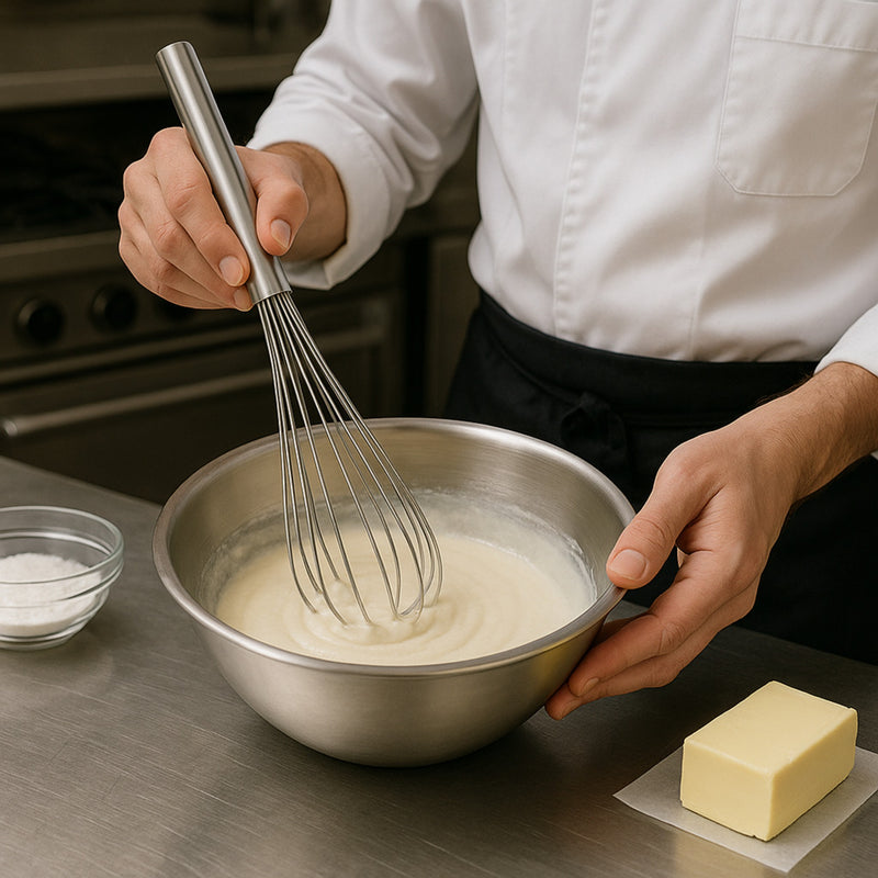 BATIDOR PIANO 14" ACERO INOX