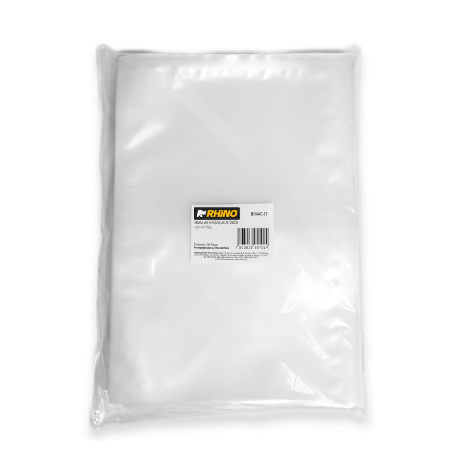 BOLSA 20 x 30 P/EMPAQUE AL VACIO C/100 PZ