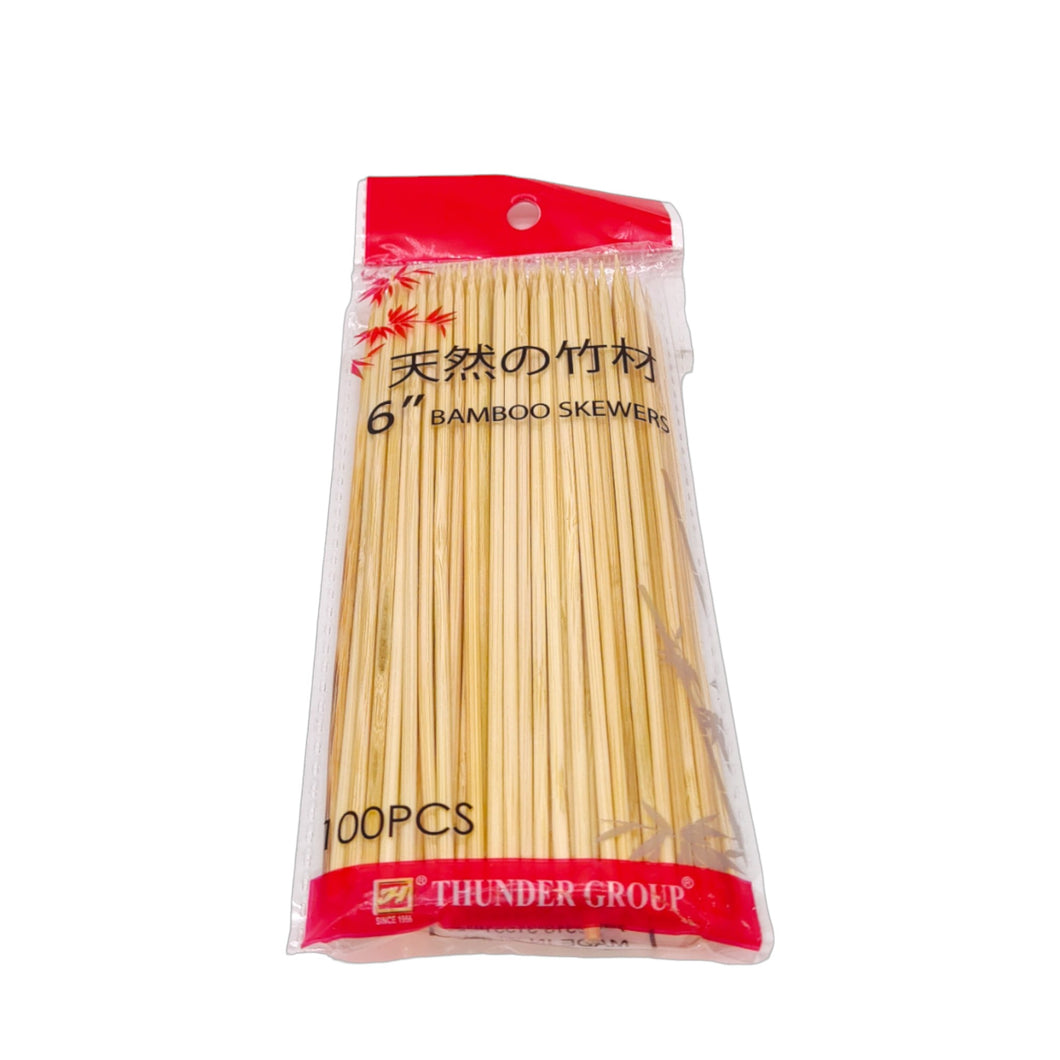 BROCHETAS DE BAMBU (100PZ)