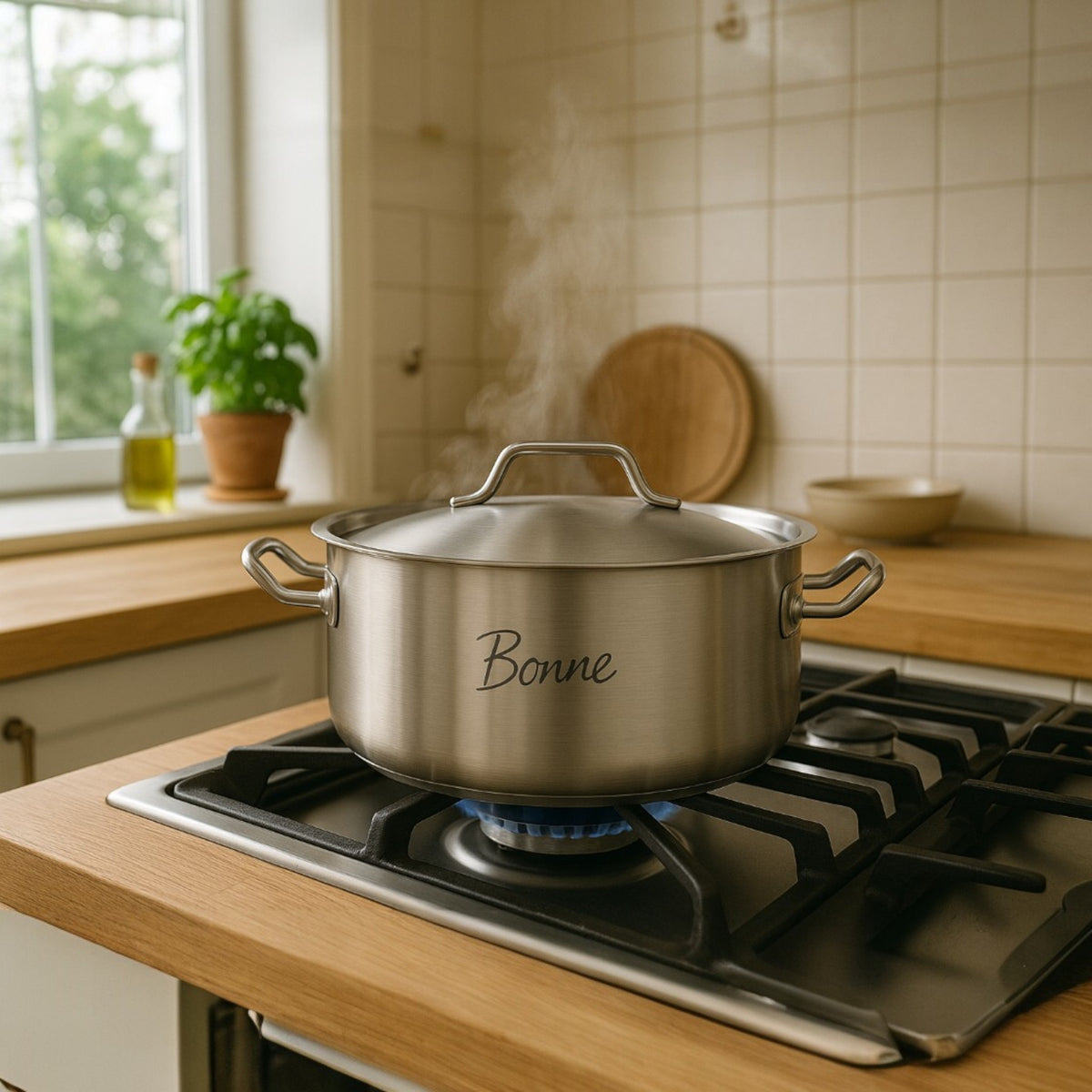 BUDINERA AC INOX 10 LT C/TAPA