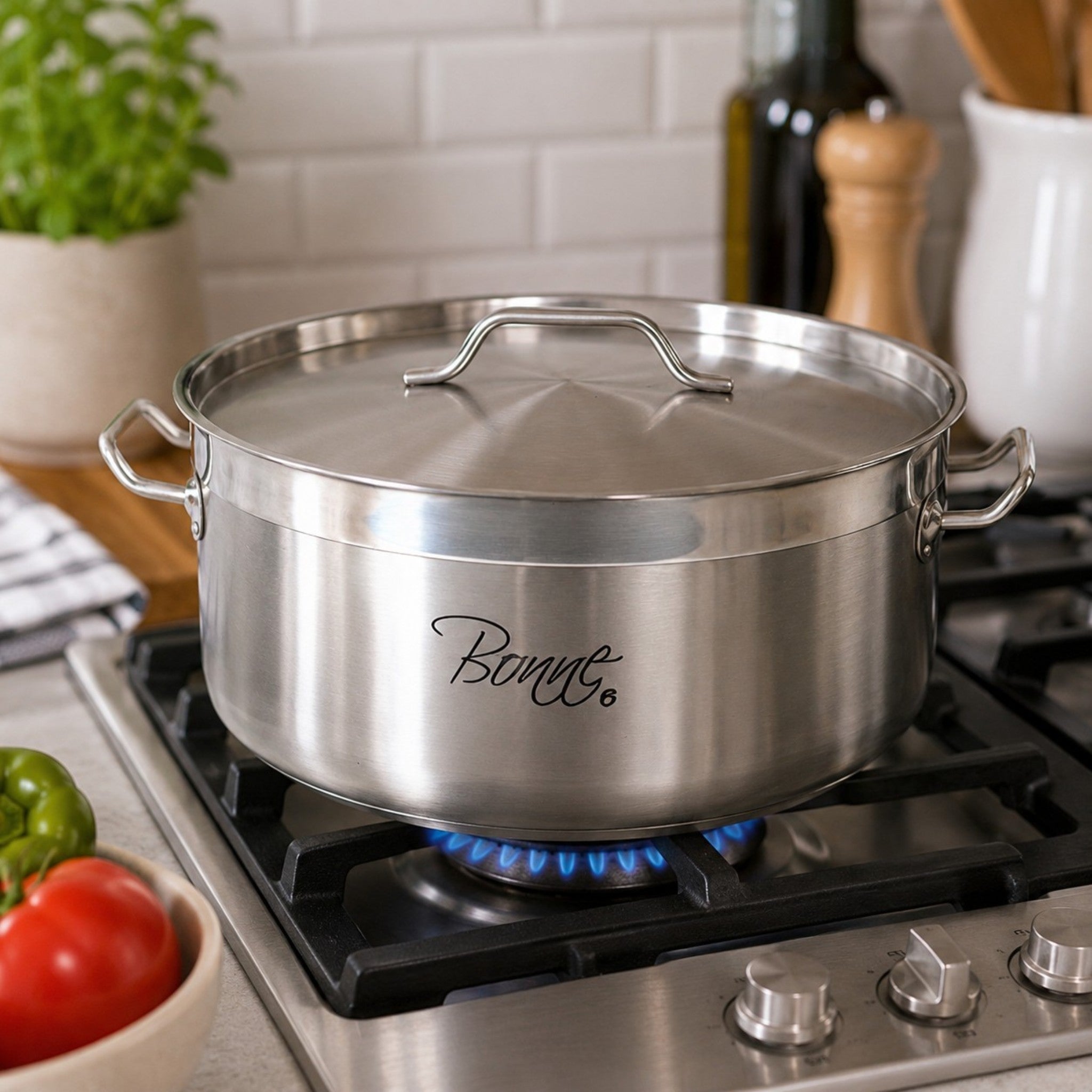 BUDINERA AC INOX 30 LT C/TAPA