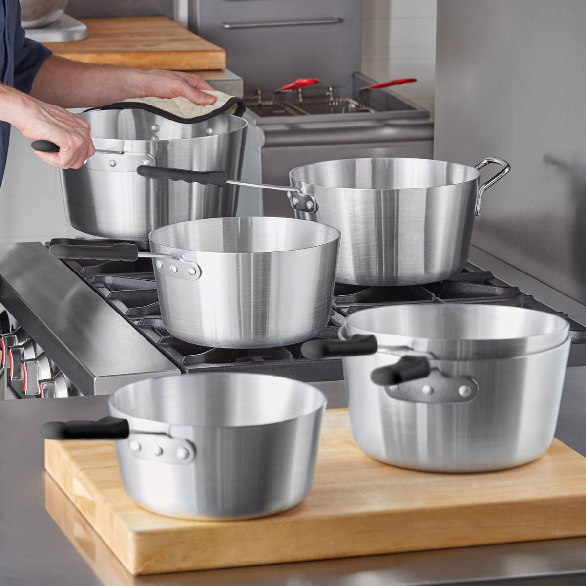CACEROLA SATIN 5.50 QT PROFESIONAL