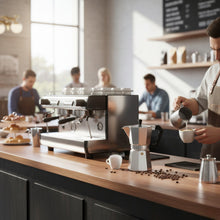 Cargar imagen en el visor de la galería, CAFETERA ITALIANA DE ALUMINIO 450ML
