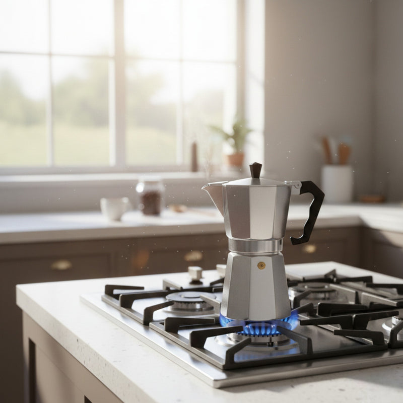 CAFETERA ITALIANA DE ALUMINIO 450ML