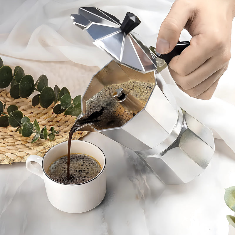 CAFETERA ITALIANA DE ALUMINIO 450ML