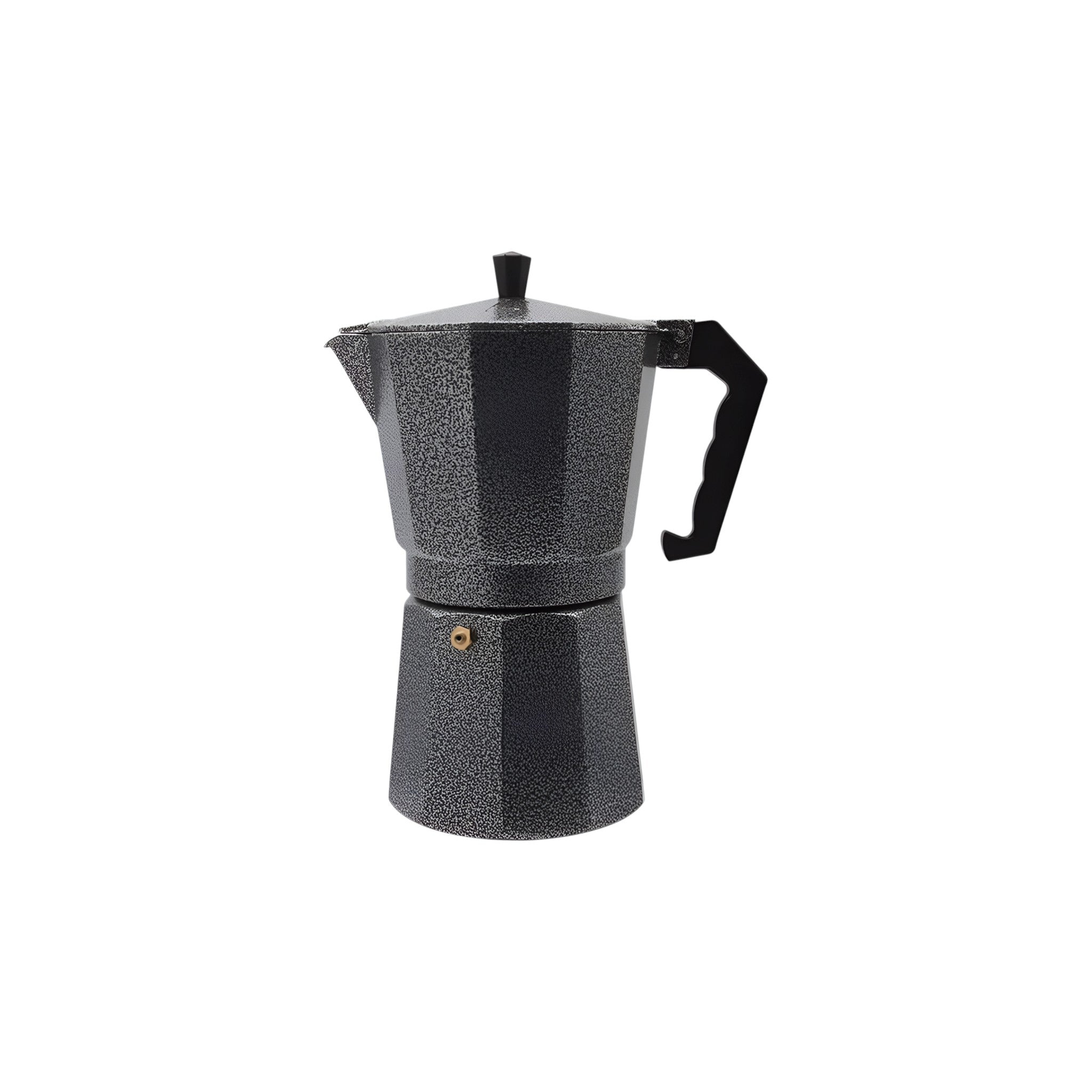 CAFETERA ITA ALUMINIO 450 ML NEGRO