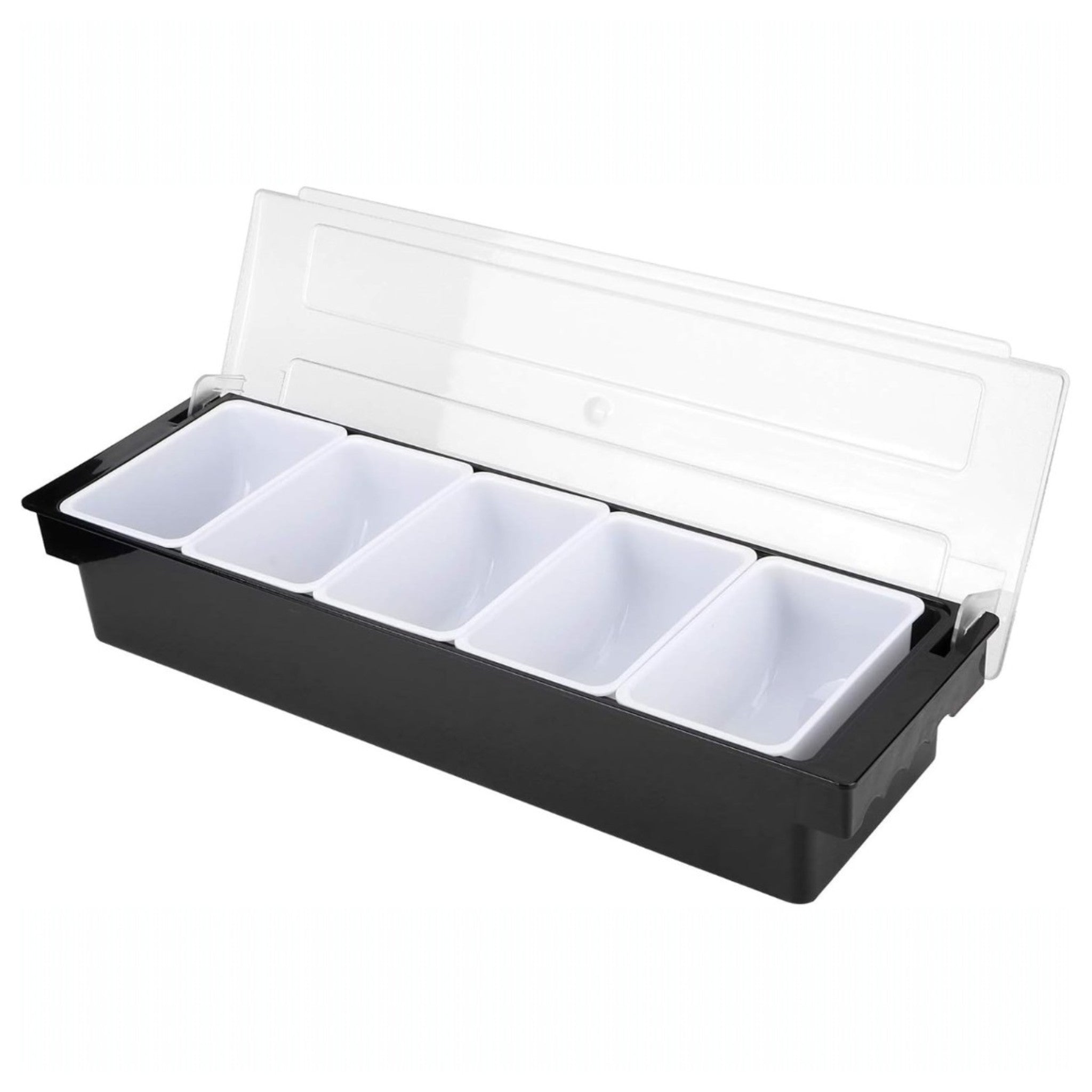 CAJA CONDIMENTOS 5 INSERTOS PLASTICO