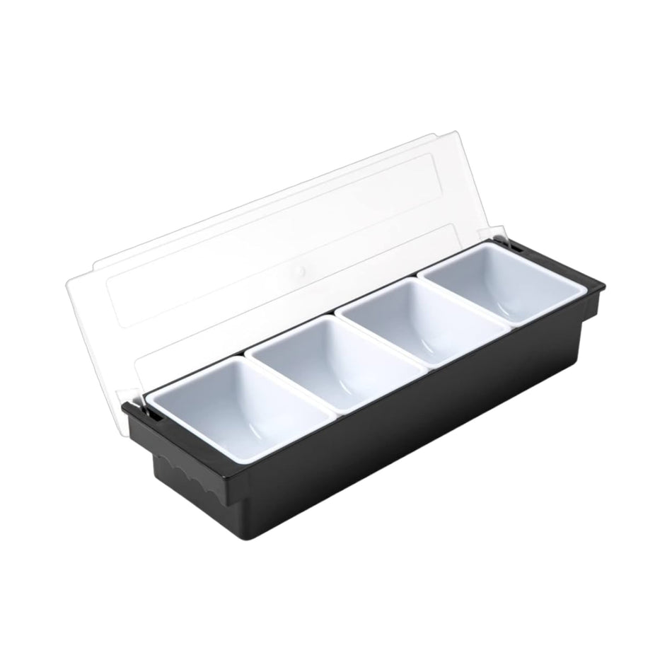 CAJA P/CONDIMENTOS 4 DIVISIONES