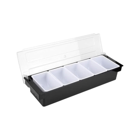 CAJA P/CONDIMENTOS 5 DIVISIONES