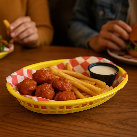 CANASTA FAST FOOD OVAL