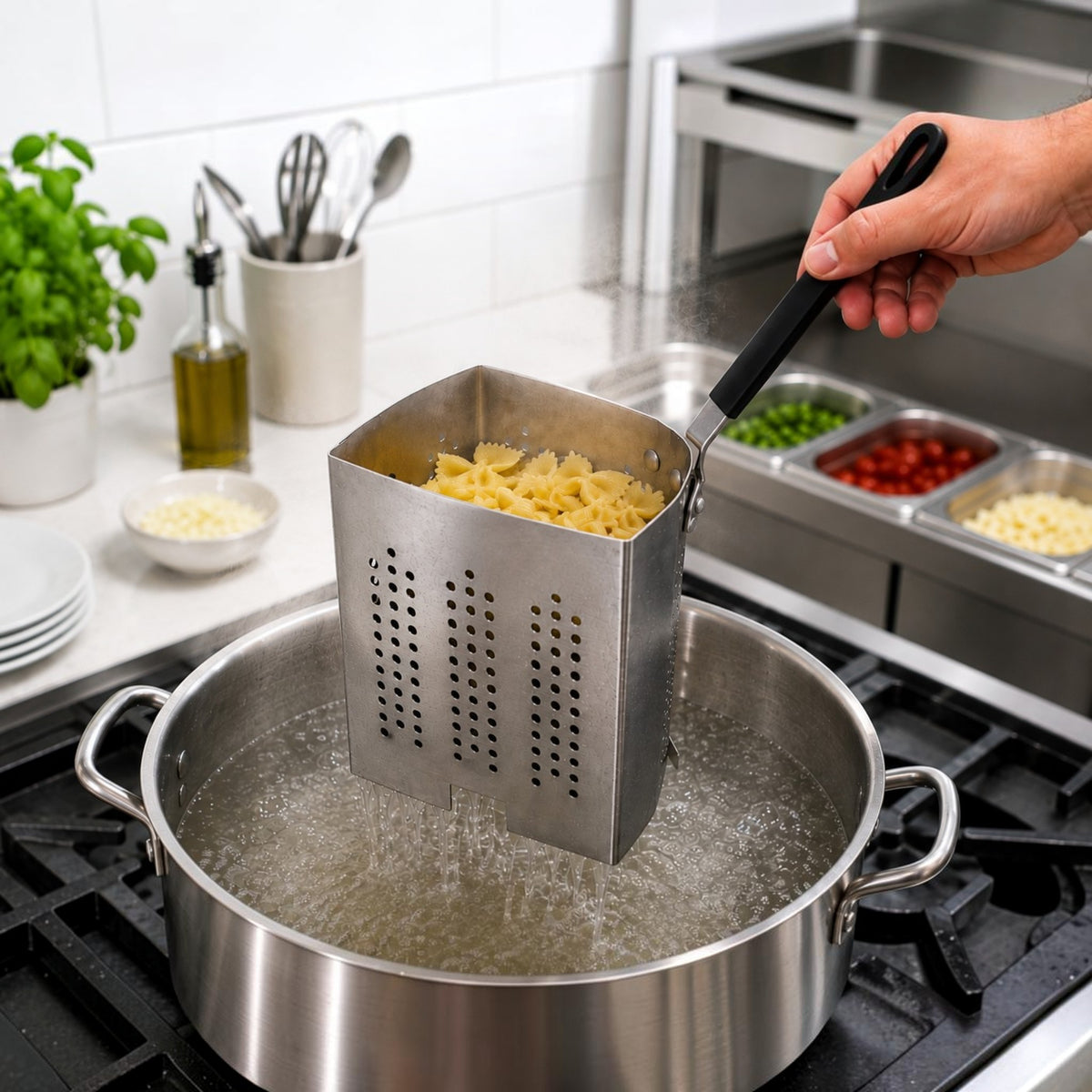 CANASTILLA INDIVIDUAL P/PASTA COOKER