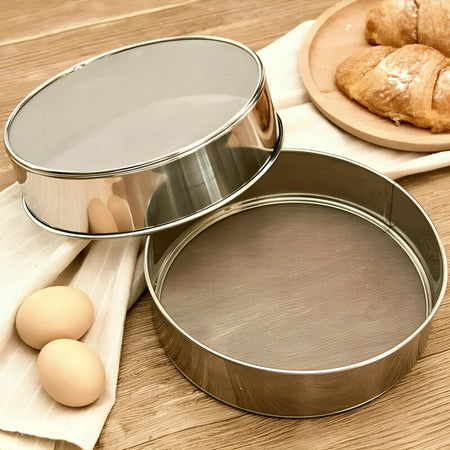 CERNIDOR DE HARINA 10" AC INOX