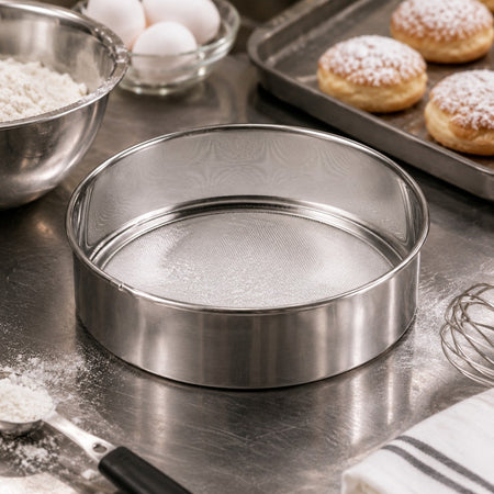 CERNIDOR DE HARINA 12" AC INOX