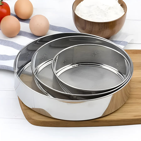 CERNIDOR DE HARINA 14" AC INOX