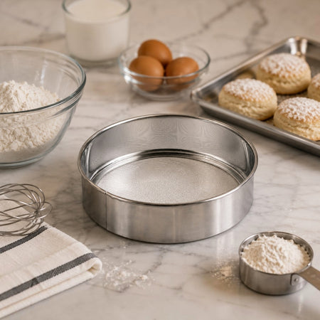 CERNIDOR DE HARINA 14" AC INOX