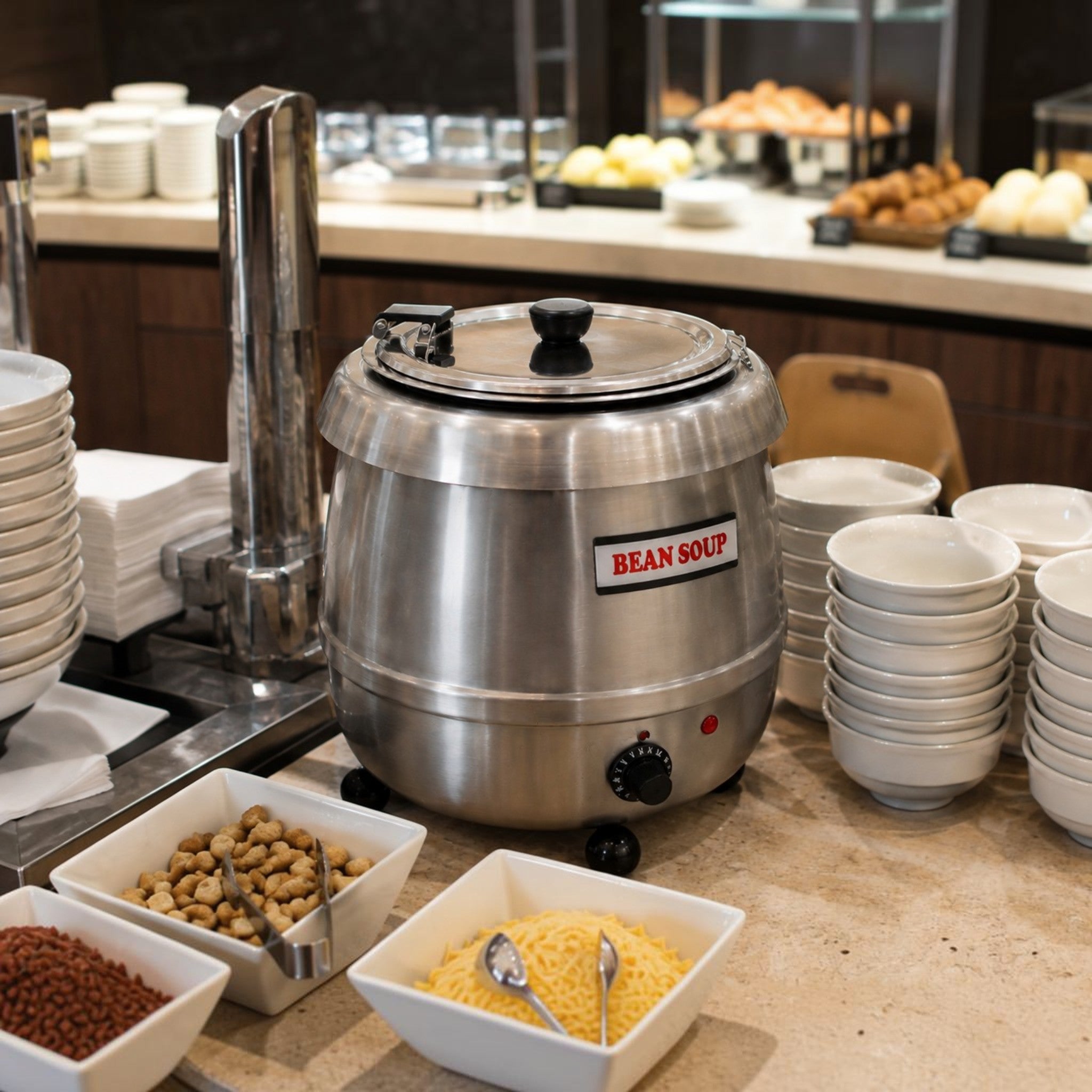 CHAFER ELECTRICO "SOPERA BRUJA" AC INOX