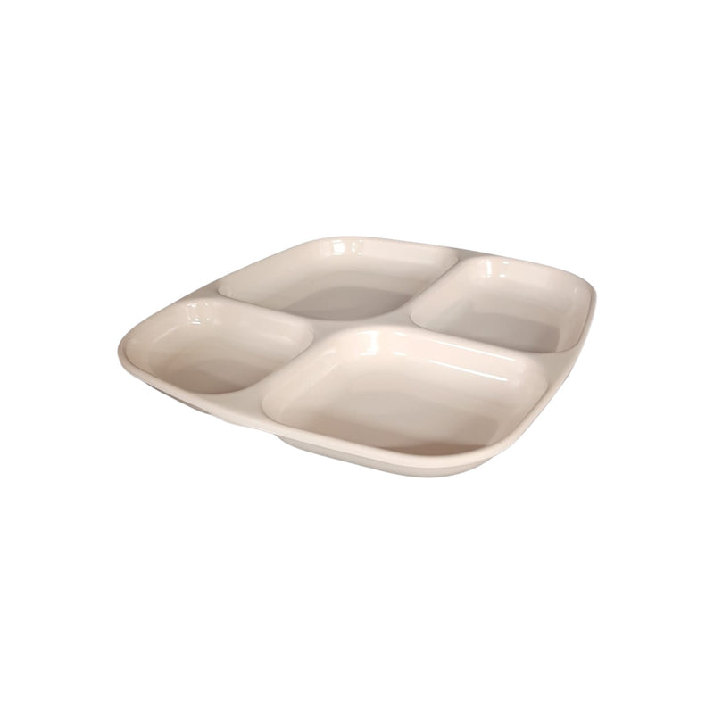 CHAROLA 4 DIVISIONES BEIGE