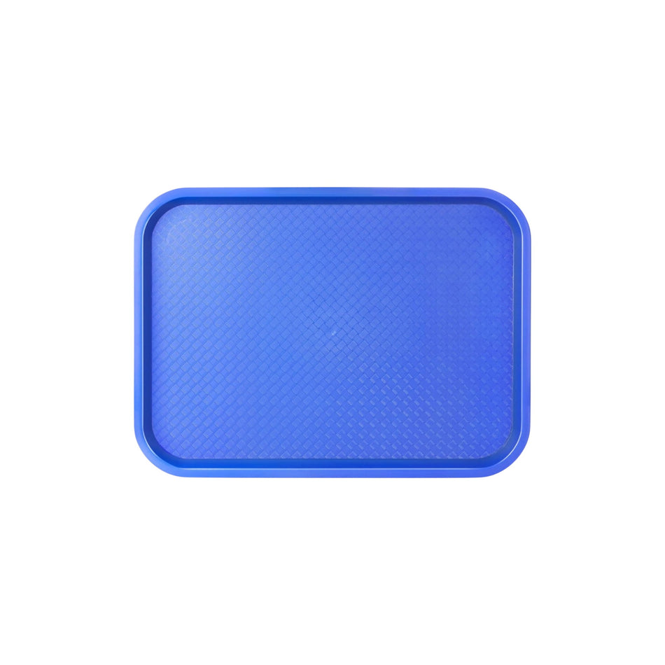 CHAROLA FAST FOOD 10x14" AZUL