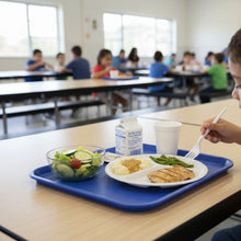 Cargar imagen en el visor de la galería, CHAROLA FAST FOOD 10x14&quot; AZUL
