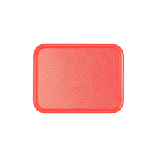 Cargar imagen en el visor de la galería, CHAROLA FAST FOOD 10x14&quot; ROJA
