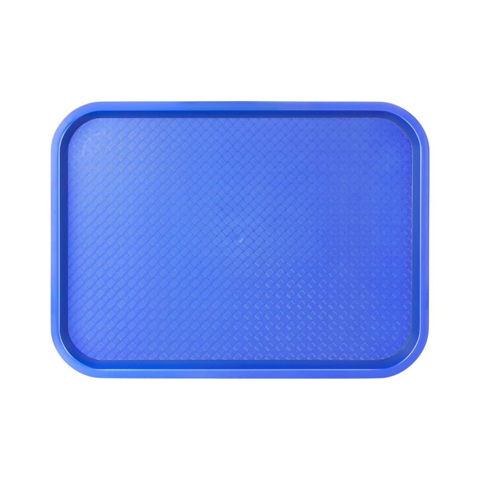 CHAROLA FAST FOOD 12x16" AZUL