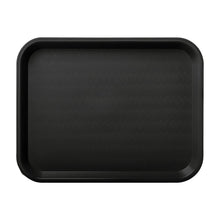 Cargar imagen en el visor de la galería, CHAROLA FAST FOOD 12x16&quot; NEGRA
