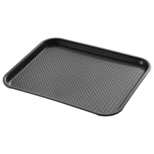 Cargar imagen en el visor de la galería, CHAROLA FAST FOOD 14 x 18&quot; NEGRA
