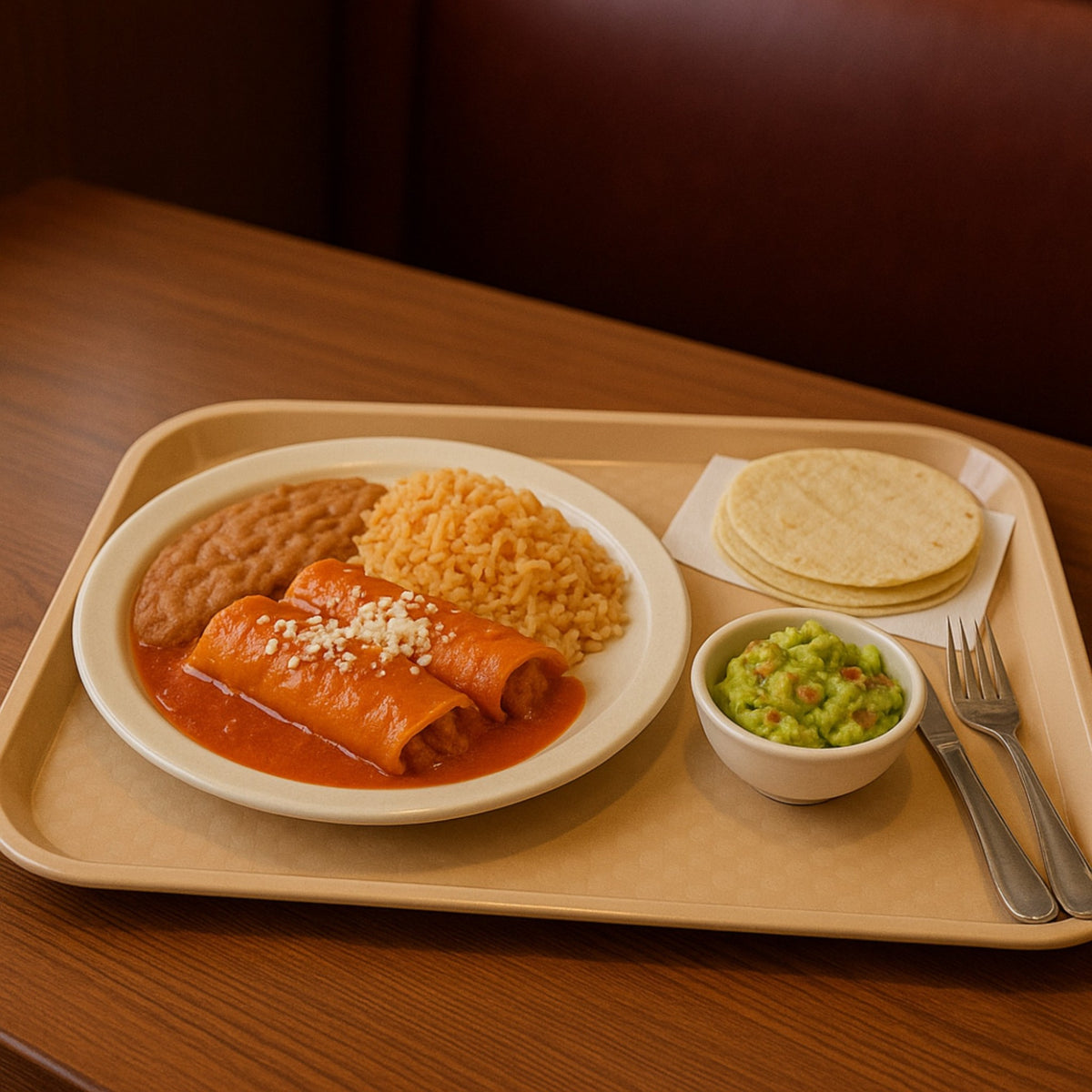 CHAROLA FAST FOOD 14x18" ARENA