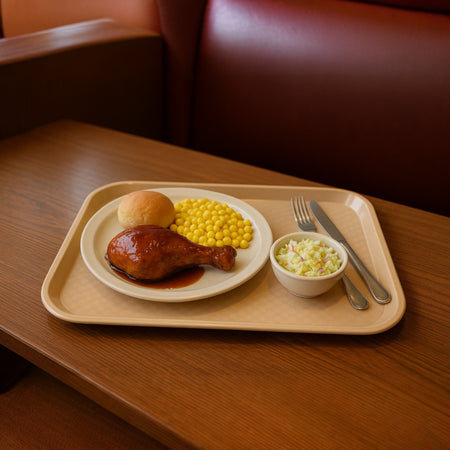 CHAROLA FAST FOOD 14x18" ARENA