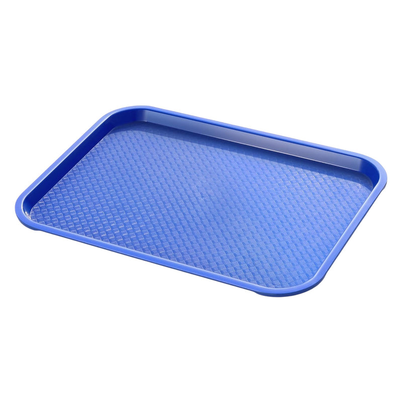 CHAROLA FAST FOOD 14x18" AZUL