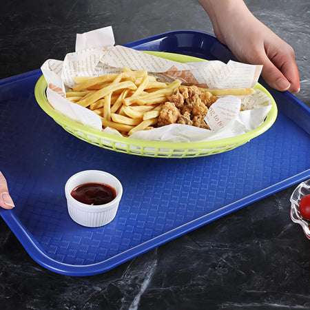 CHAROLA FAST FOOD 14x18" AZUL MARINO