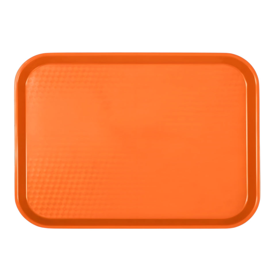 CHAROLA FAST FOOD 14x18" NARANJA