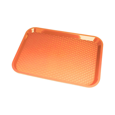 CHAROLA FAST FOOD 14x18" NARANJA