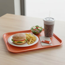 Cargar imagen en el visor de la galería, CHAROLA FAST FOOD 14x18&quot; NARANJA
