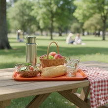 Cargar imagen en el visor de la galería, CHAROLA FAST FOOD 14x18&quot; NARANJA
