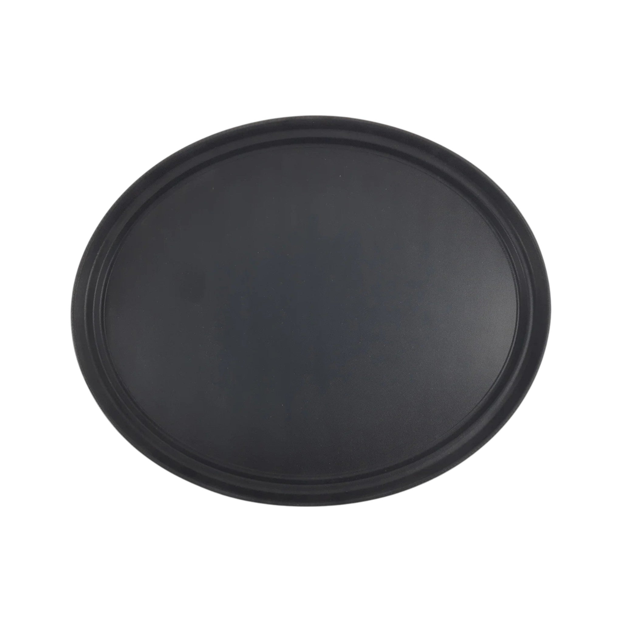 CHAROLA OVAL 56x68 CM NEGRA