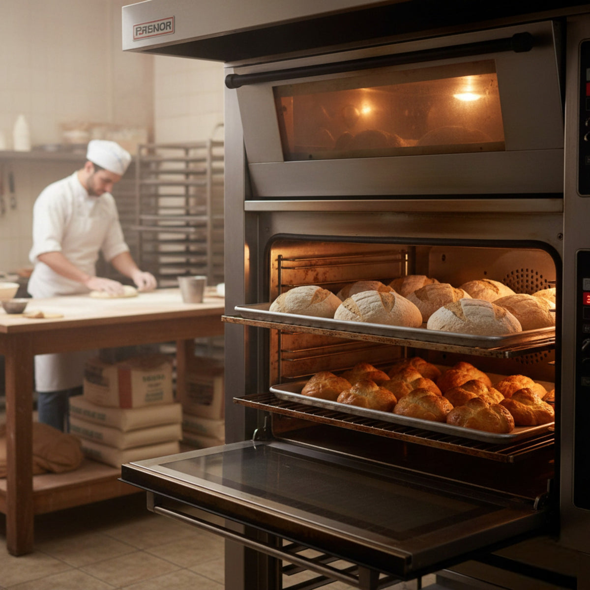 CHAROLA PANADERA 60x40 CM AC INOX