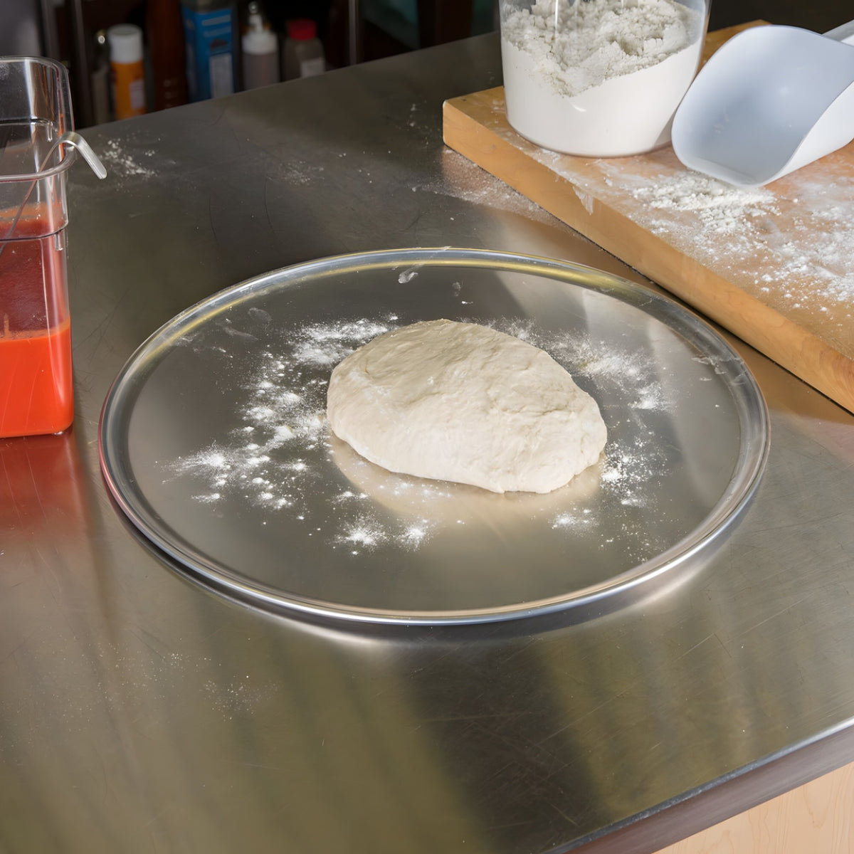CHAROLA PIZZA 14" ALUMINIO