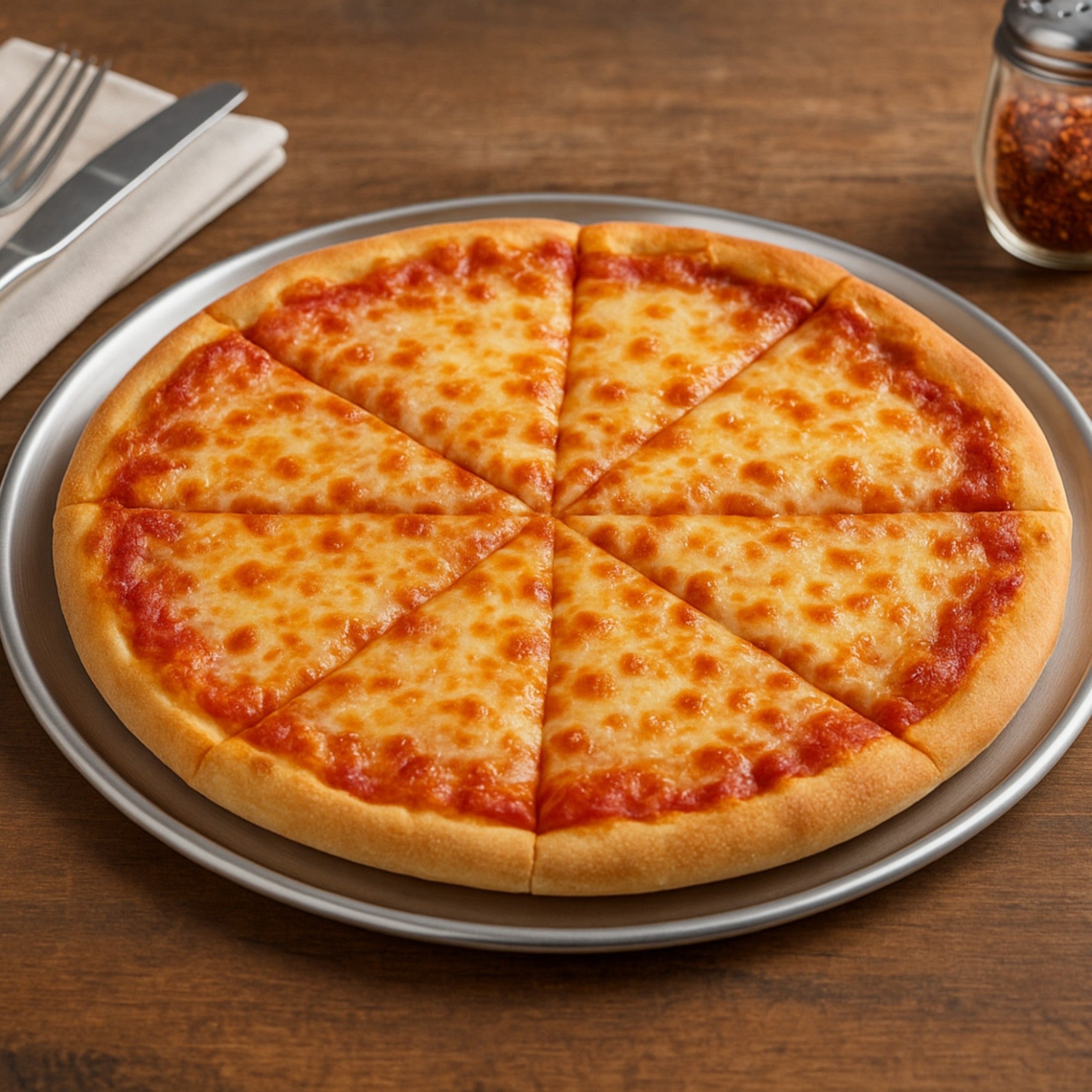 CHAROLA RED PIZZA BORDE 10" ALUMINIO