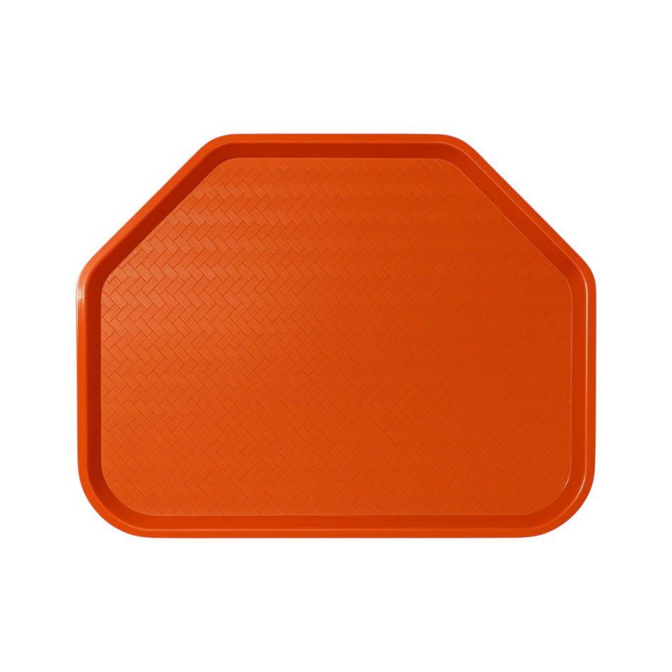 CHAROLA TRAPEZOIDAL 14x18" NARANJA