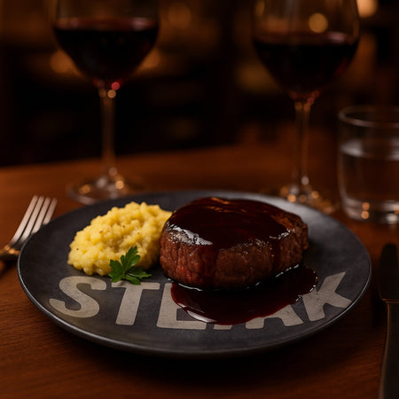 CHURRASCO STONE PLATO RASO 28 CM