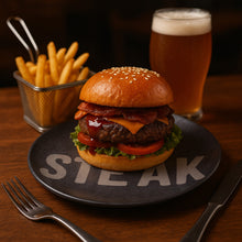 Cargar imagen en el visor de la galería, CHURRASCO STONE PLATO RASO 28 CM
