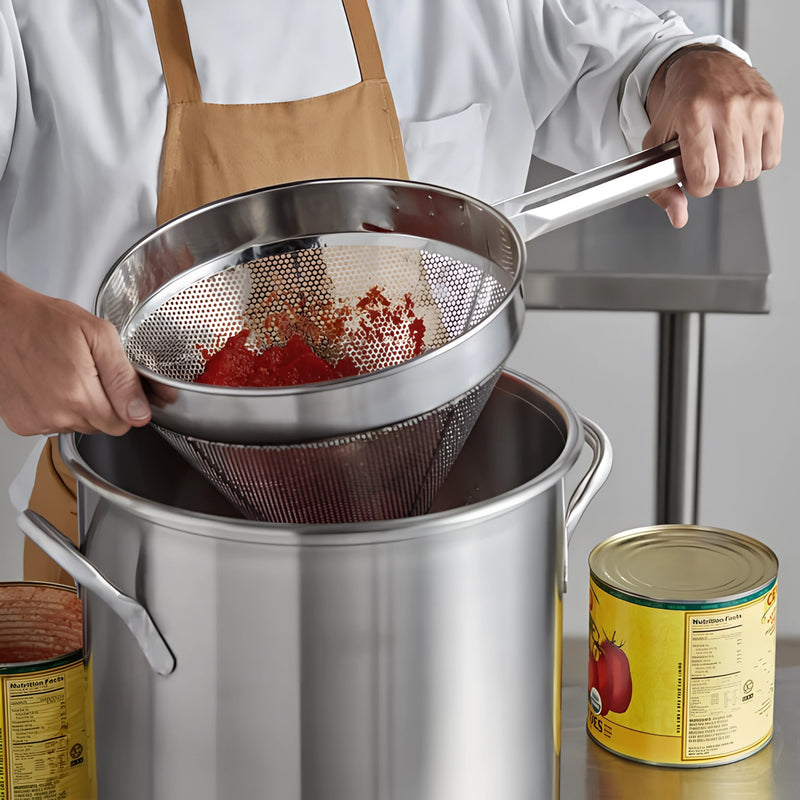 COLADOR CHINO 08" AC/INOX