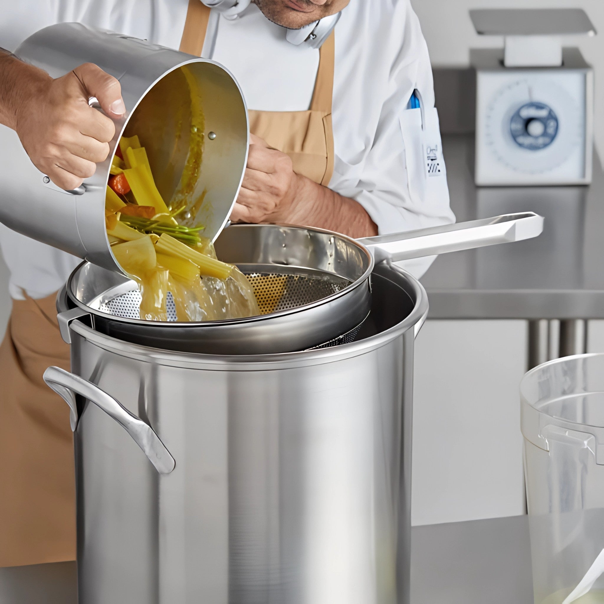 COLADOR CHINO 12" AC/INOX