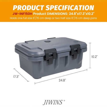 CONSERVADOR ISOTERMICO ALIMENTOS 6"