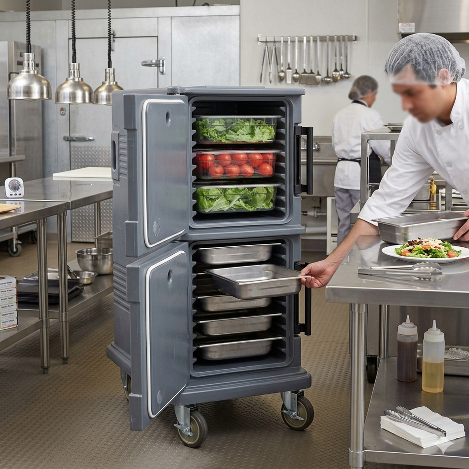 CONSERVADOR TERMICO P/ALIMENTOS DOBLE